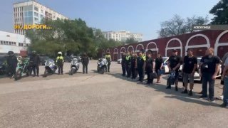 Моторейд в Новокузнецке: десятки нарушений ПДД среди мотоциклистов