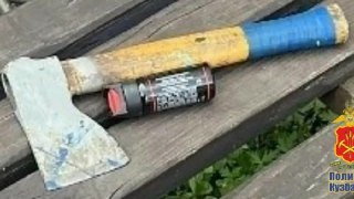 Административный арест за агрессию с топором в Новокузнецке